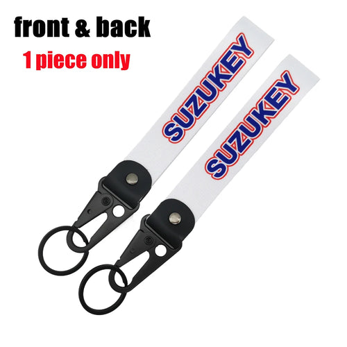 JDM SUZUKEY logo Key Chain For Motocycle Key Ring Kawasexy Cars