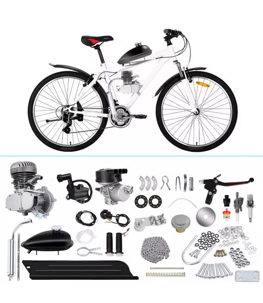 80cc 2 stroke motorised bicycle
