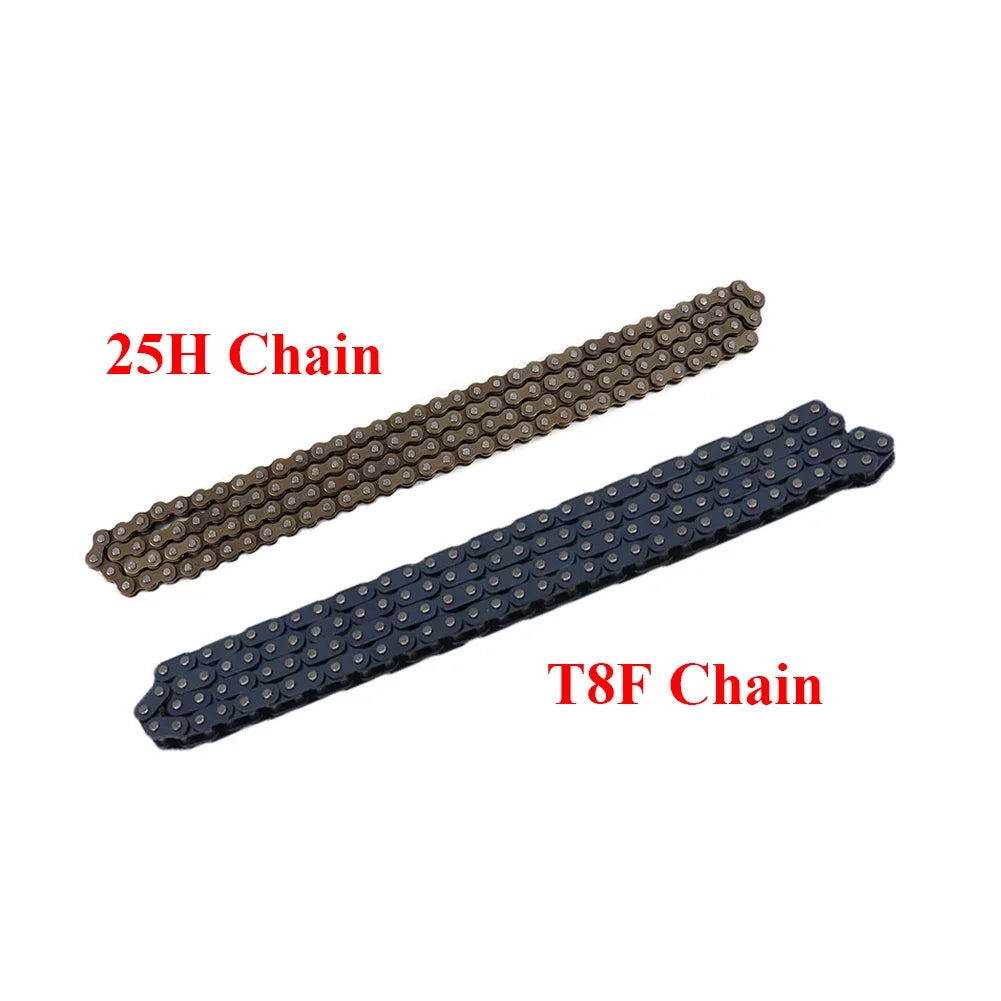 T8F 25H chain with Spare Master Link For Mini Dirt BIKE Quad ATV 47cc