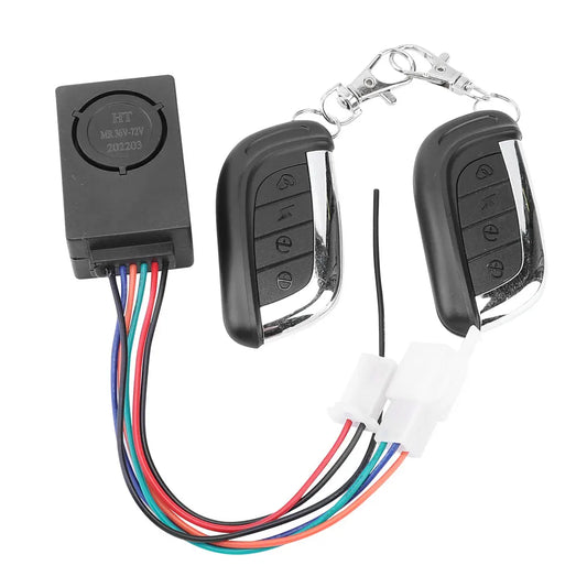 E-bike Alarm System 48V 60V 72V with Two Switches for Electric Bicycle