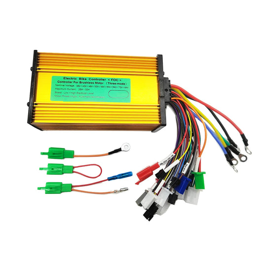 36V, 48V, 60V, 72V 500W-1000W Universal 3-Mode Sine Wave Brushless