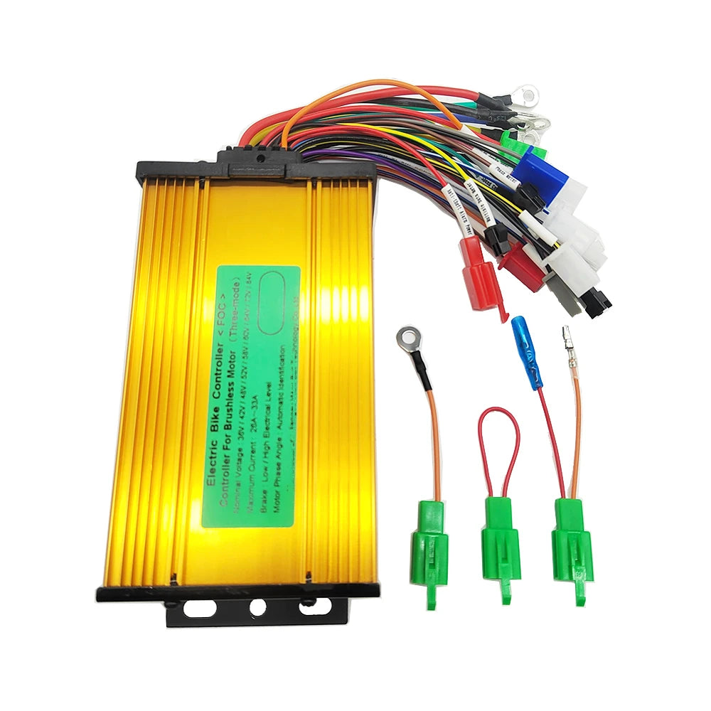 36V, 48V, 60V, 72V 500W-1000W Universal 3-Mode Sine Wave Brushless