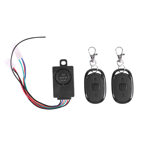 E-bike Alarm System 48V 60V 72V with Two Switches for Electric Bicycle