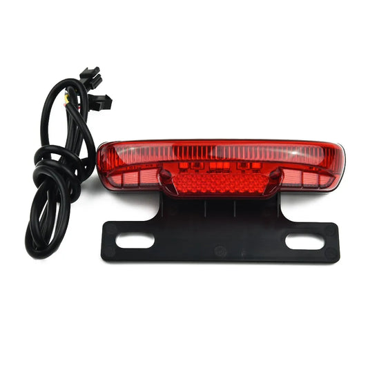 36-60V Electric Bicycle Safety Warning Rear Lamp E-bike Rear Light