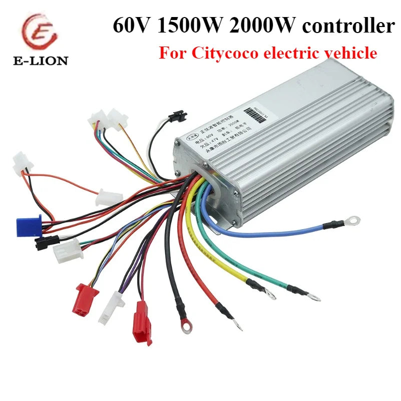 60V 72V 1000W 1500W 2000W controller for Citycoco electric vehicle