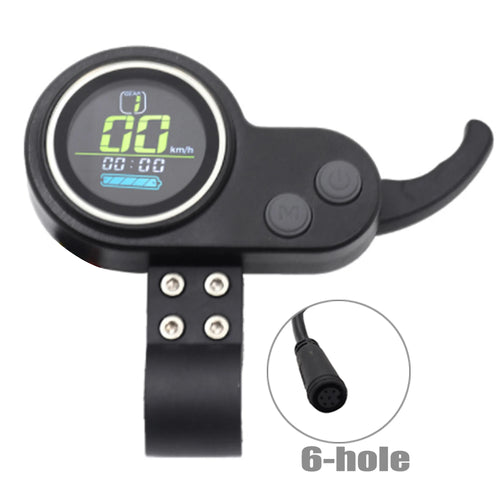 Electric Scooter LCD Screen With Thumb Throttle 36V 48V E-bike Scooter