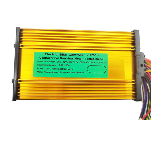 36V, 48V, 60V, 72V 500W-1000W Universal 3-Mode Sine Wave Brushless