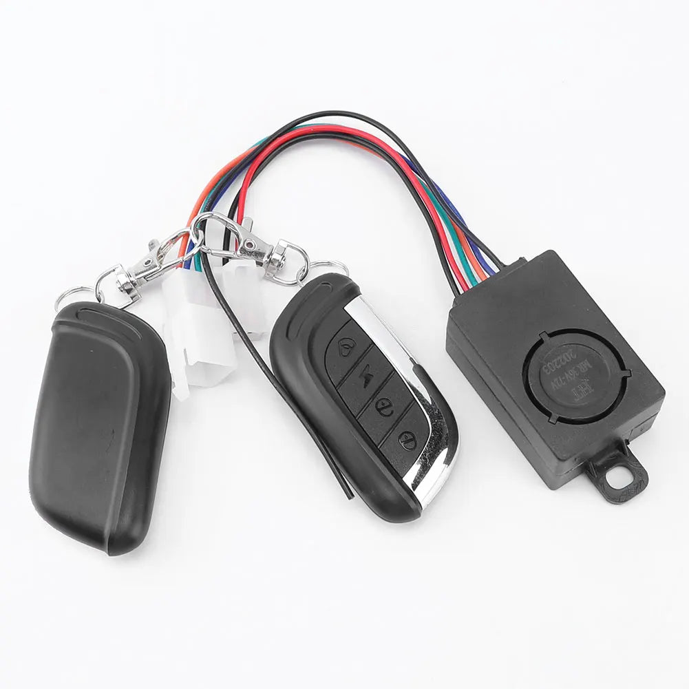 E-bike Alarm System 48V 60V 72V with Two Switches for Electric Bicycle